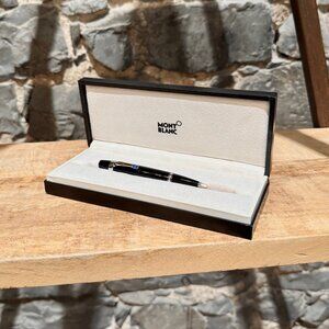Montblanc Black Boheme Blue Topaz Ballpoint Pen